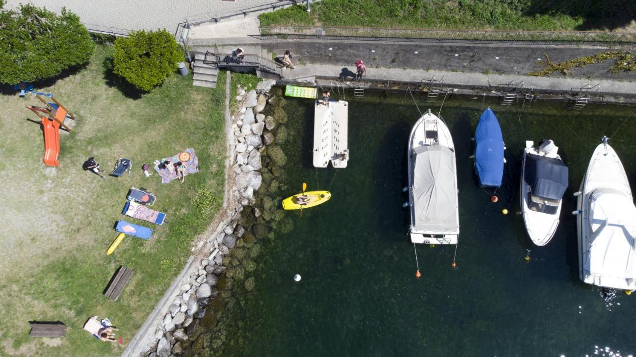 Lake Como Casa La Rosa Abbadia Lariana Dış mekan fotoğraf