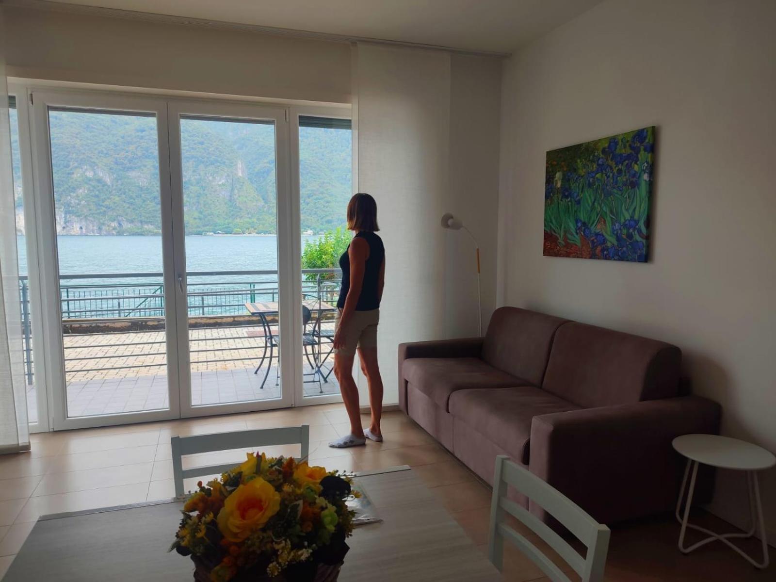 Lake Como Casa La Rosa Abbadia Lariana Dış mekan fotoğraf