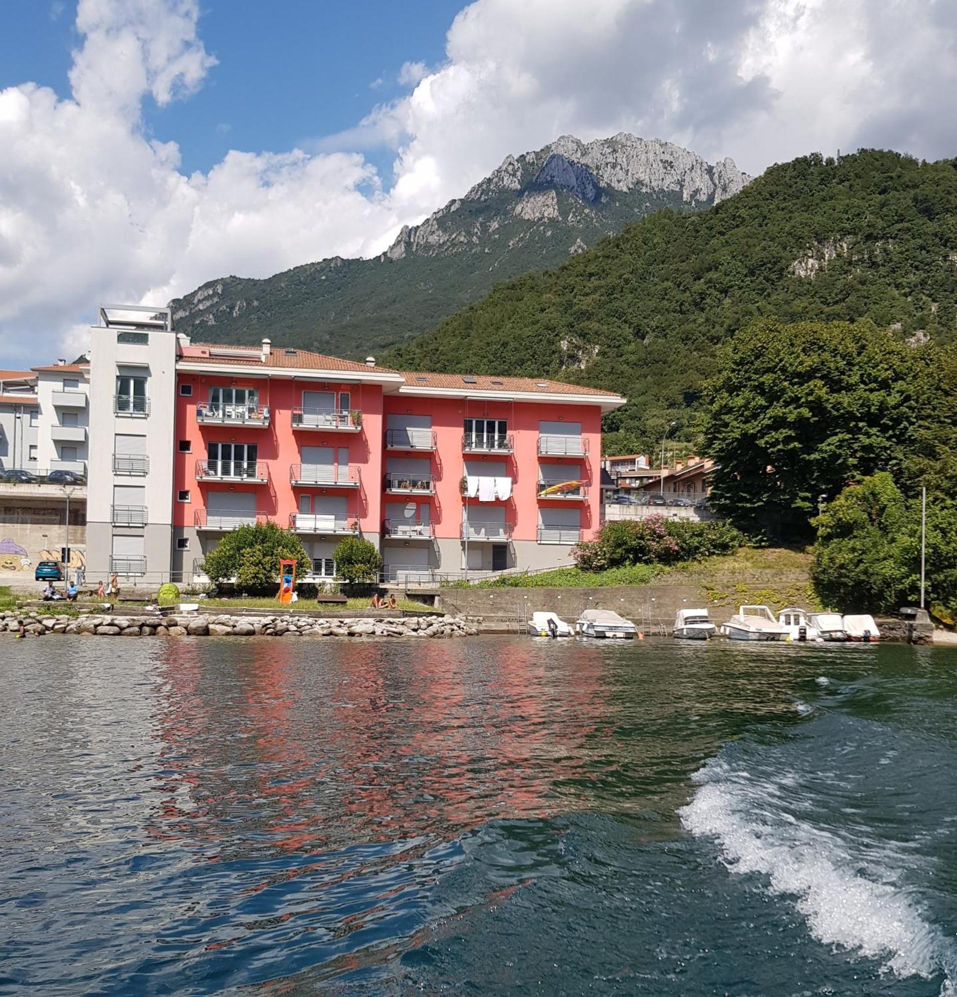 Lake Como Casa La Rosa Abbadia Lariana Dış mekan fotoğraf