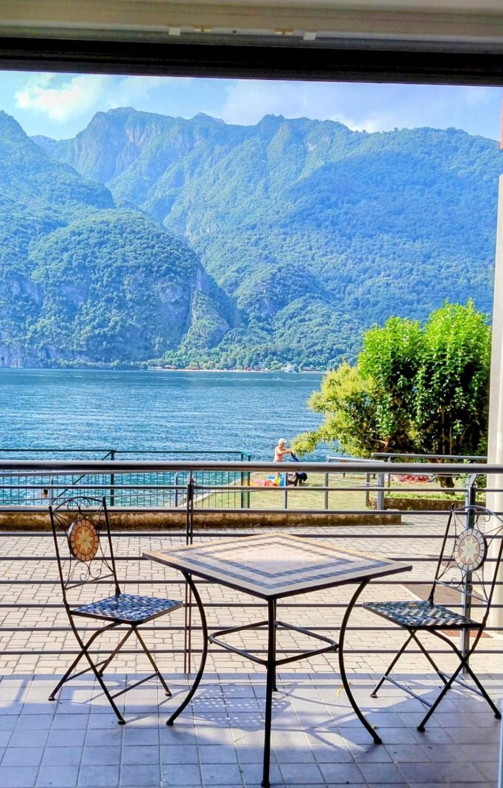 Lake Como Casa La Rosa Abbadia Lariana Dış mekan fotoğraf