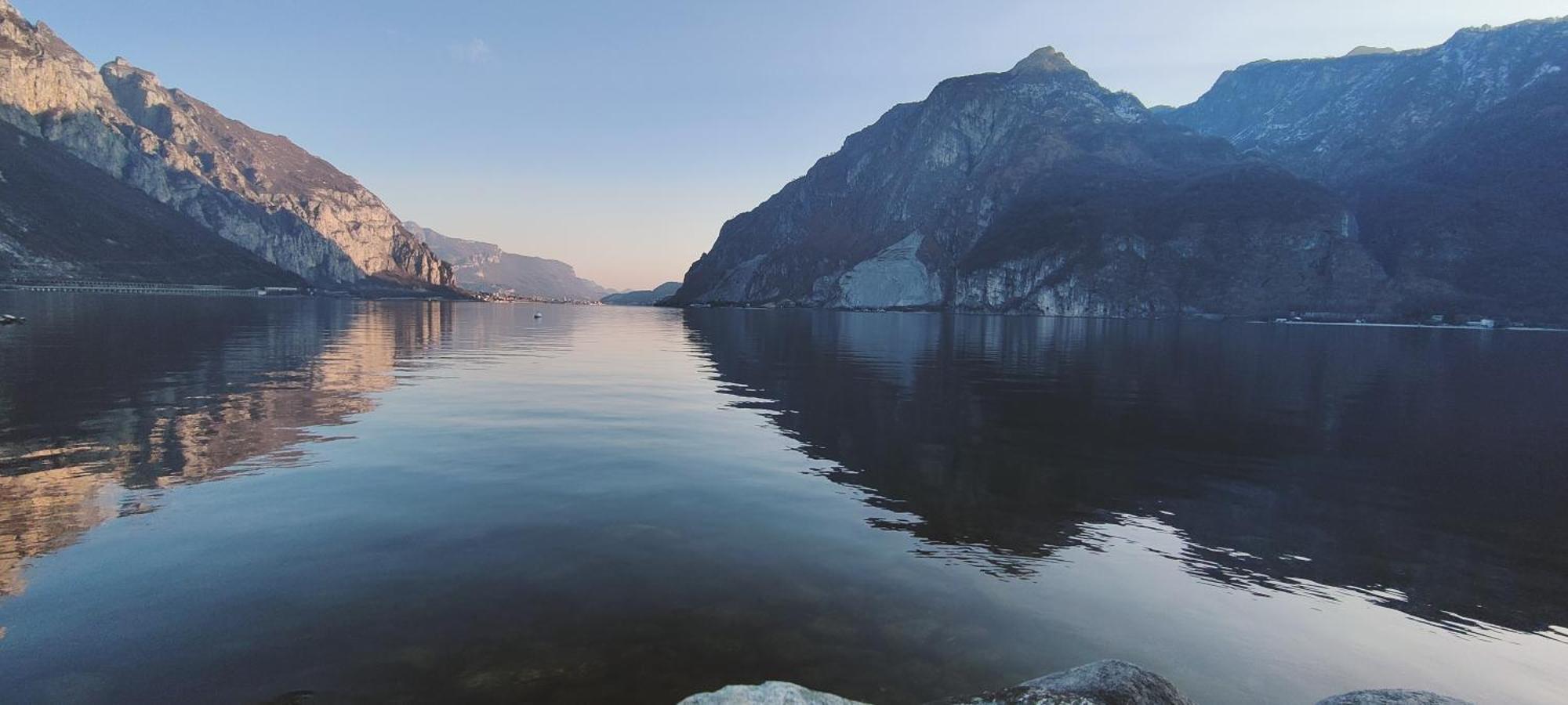 Lake Como Casa La Rosa Abbadia Lariana Dış mekan fotoğraf